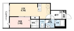 Apartments椎名町【3階】の間取り