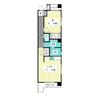 Noble Jeune【3階】の間取り