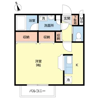 フォーリア弐番館【2階】の間取り