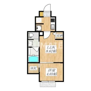 Lazo salto KOIWA【1階】の間取り