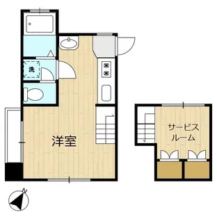 春日ビル【6階】の間取り