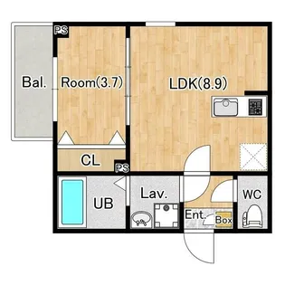 (仮称)ジーメゾン伊勢原デルタ【1階】の間取り