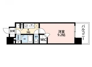 ロアール並木通り【8階】の間取り