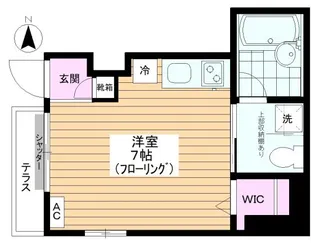 アイリス・T【1階】の間取り