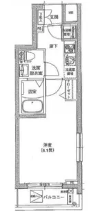 アイル新宿【4階】の間取り