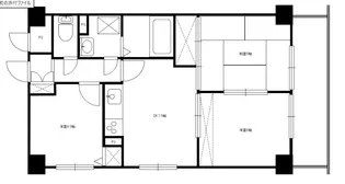 クレストコートヒルズ【4階】の間取り