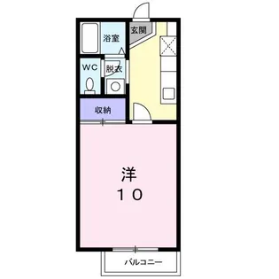 anC【2階】の間取り