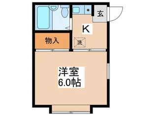 耳塚ハイツ【1階】の間取り