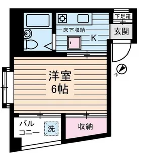 スタークイン大島【3階】の間取り