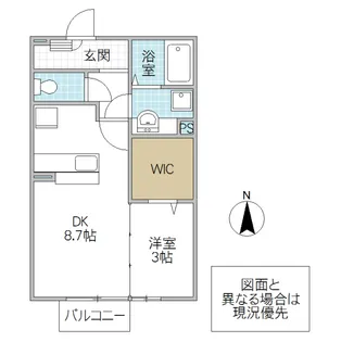 マインツァー・ホーフ【2階】の間取り