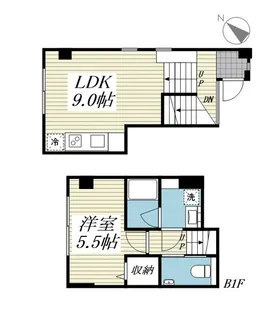 サリースマイル参番館の間取り