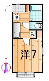 カーサピュア【2階】の間取り