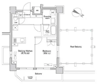 プライマル方南町【6階】の間取り