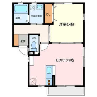 レガーロ【1階】の間取り