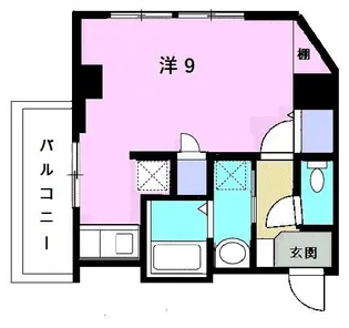 ルミナーレ内藤【7階】の間取り