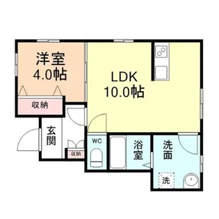 CHENAS LIN A棟【1階】の間取り
