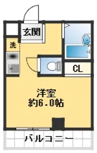 UTレジデンス六甲【5階】の間取り