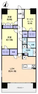 レーベン千葉ニュータウン中央 THE PREMIUM【5階】の間取り