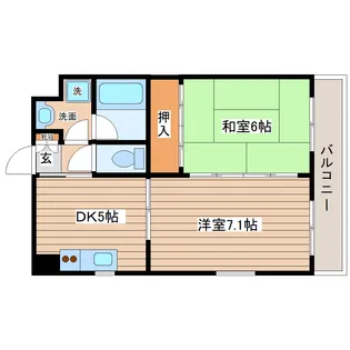 ボヌールI【3階】の間取り