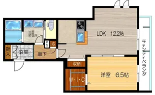 Armeria新中野【3階】の間取り
