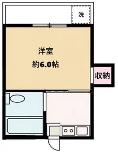 カルム代田橋【2階】の間取り