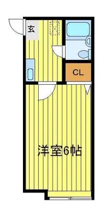 フォーレ馬橋【1階】の間取り