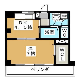 コスモタウン東員【3階】の間取り