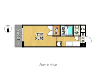 ライオンズコート21【5階】の間取り