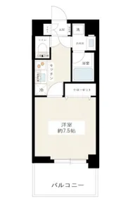 エルフォルテ赤羽【6階】の間取り