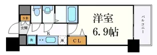 ディアレイシャス名古屋ステーション【5階】の間取り
