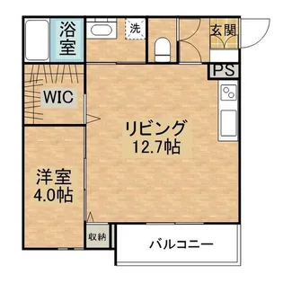 RAFFINE上戸祭【3階】の間取り