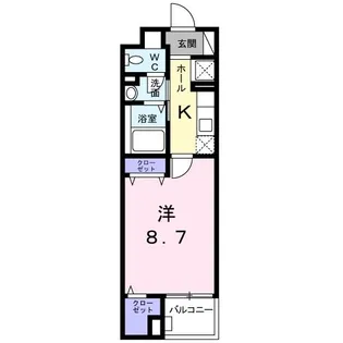 コンフォルタ【3階】の間取り