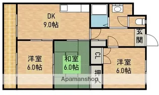 サードアベニュー佐鳴台I【3階】の間取り