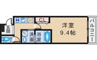 フジパレス末広町II番館【1階】の間取り