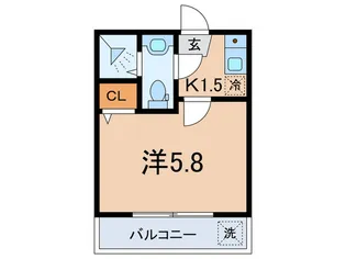 メゾンドプレテ【1階】の間取り