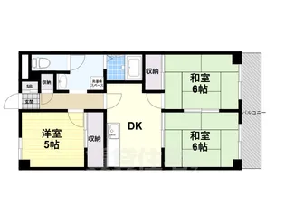 ガーデンハイツ香芝【3階】の間取り