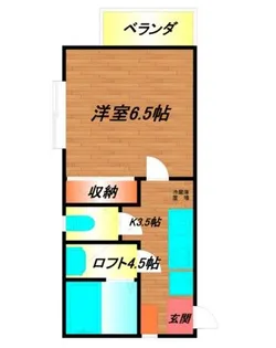 DSコートTAMABI【2階】の間取り