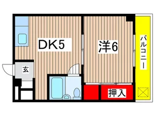 橘ビル【4階】の間取り