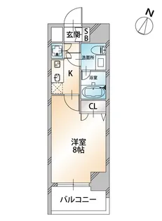KDX千葉中央レジデンス【9階】の間取り