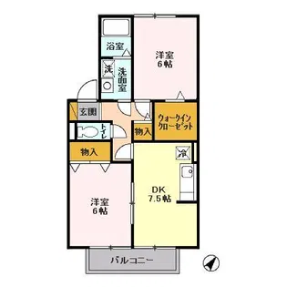 プルミエ【2階】の間取り