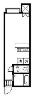 アメニティ城北【1階】の間取り