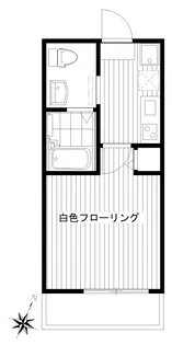 グランビル中野坂上【2階】の間取り