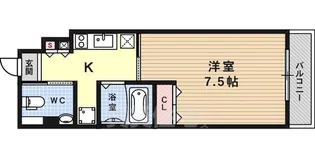 エスポワール灘【4階】の間取り