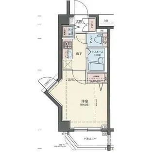 ロアール西品川【2階】の間取り