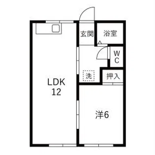 栄・サーンハイツ【1階】の間取り