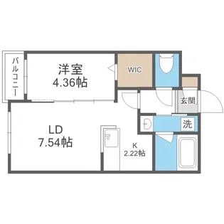 Espoir 本郷【4階】の間取り