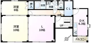 トライアルコート【2階】の間取り