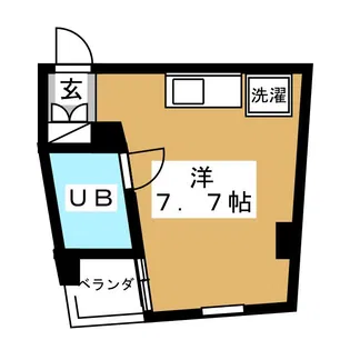 ニルヴァーナ荻窪【2階】の間取り