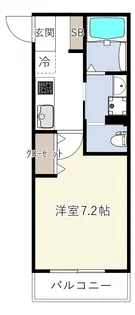 INOVE源氏ケ丘II【3階】の間取り