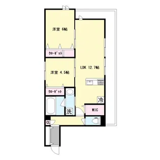 アネシス【2階】の間取り